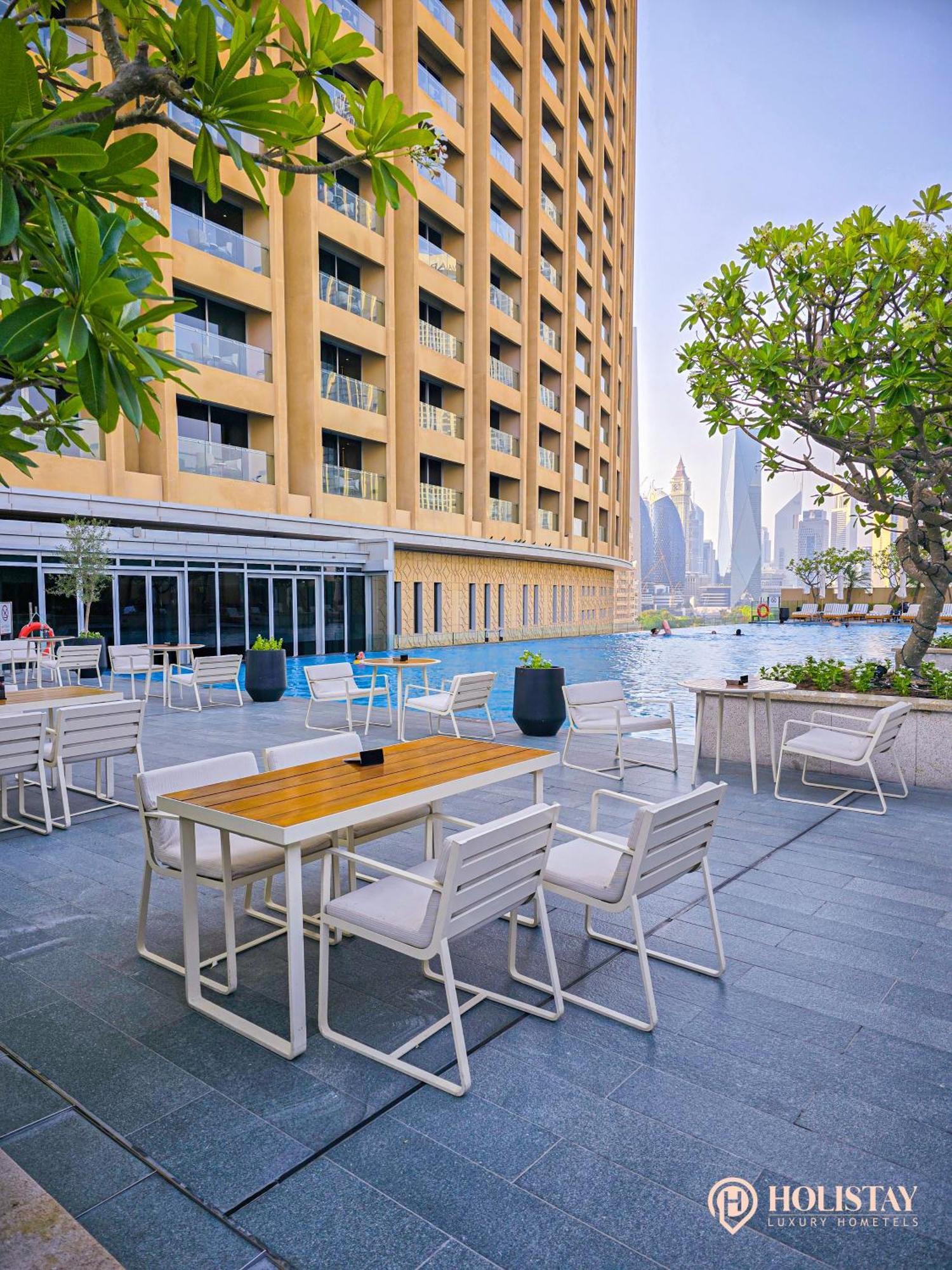 Holistay Luxury Homes - Burj Khalifa View - Direct Access Dubai Mall المظهر الخارجي الصورة