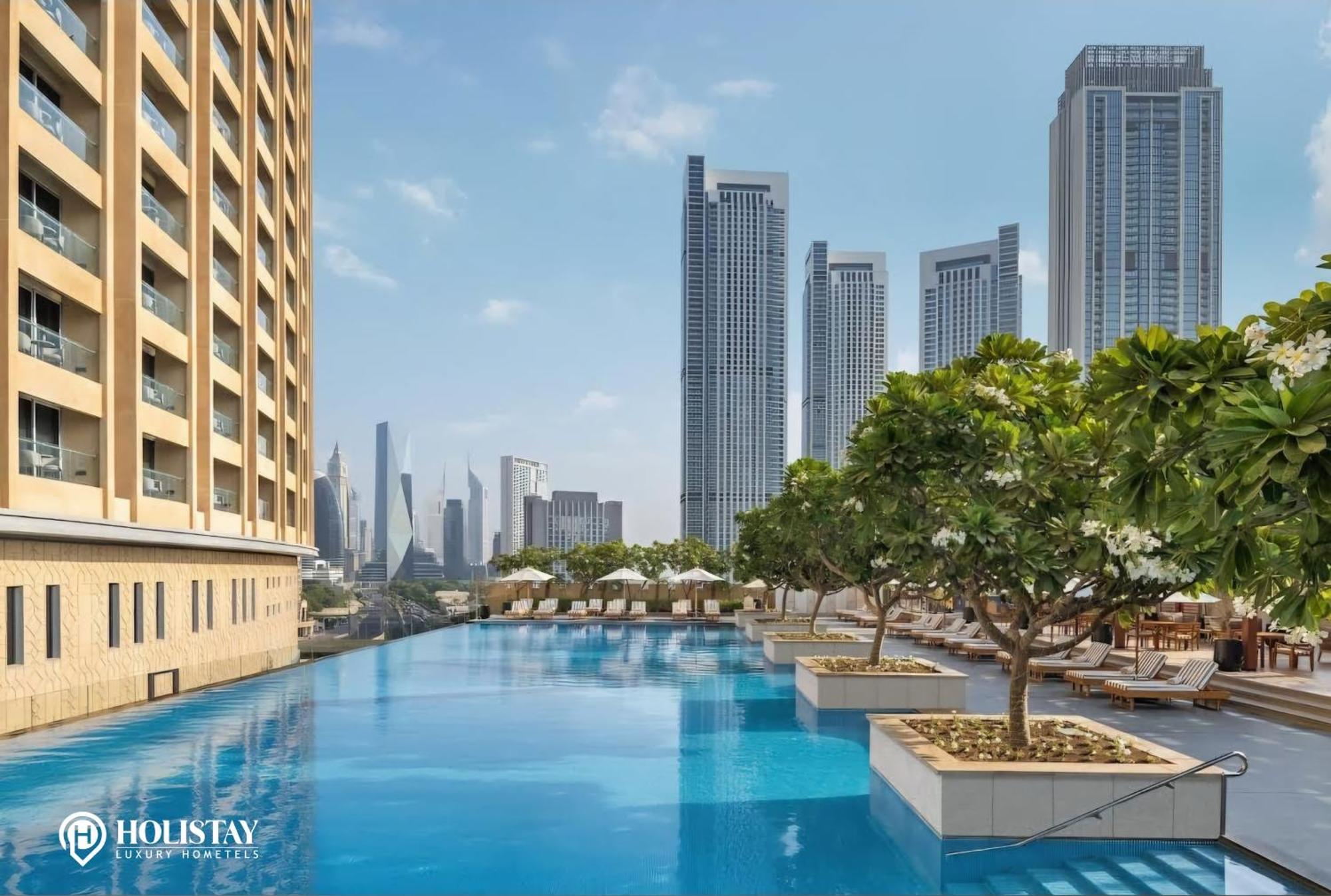 Holistay Luxury Homes - Burj Khalifa View - Direct Access Dubai Mall المظهر الخارجي الصورة