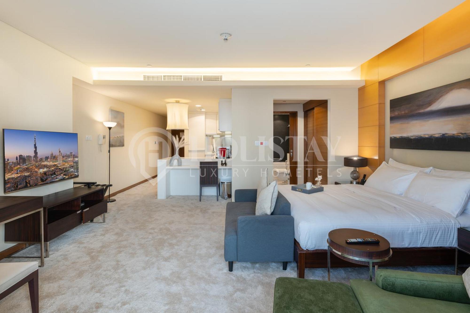 Holistay Luxury Homes - Burj Khalifa View - Direct Access Dubai Mall المظهر الخارجي الصورة