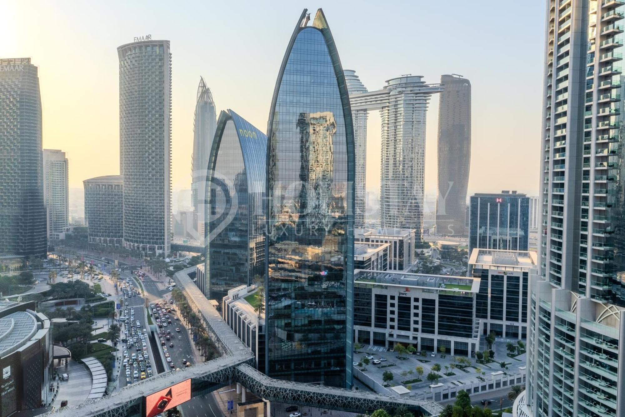 Holistay Luxury Homes - Burj Khalifa View - Direct Access Dubai Mall المظهر الخارجي الصورة