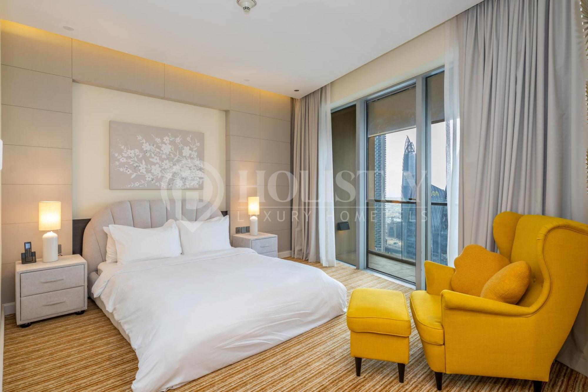 Holistay Luxury Homes - Burj Khalifa View - Direct Access Dubai Mall المظهر الخارجي الصورة