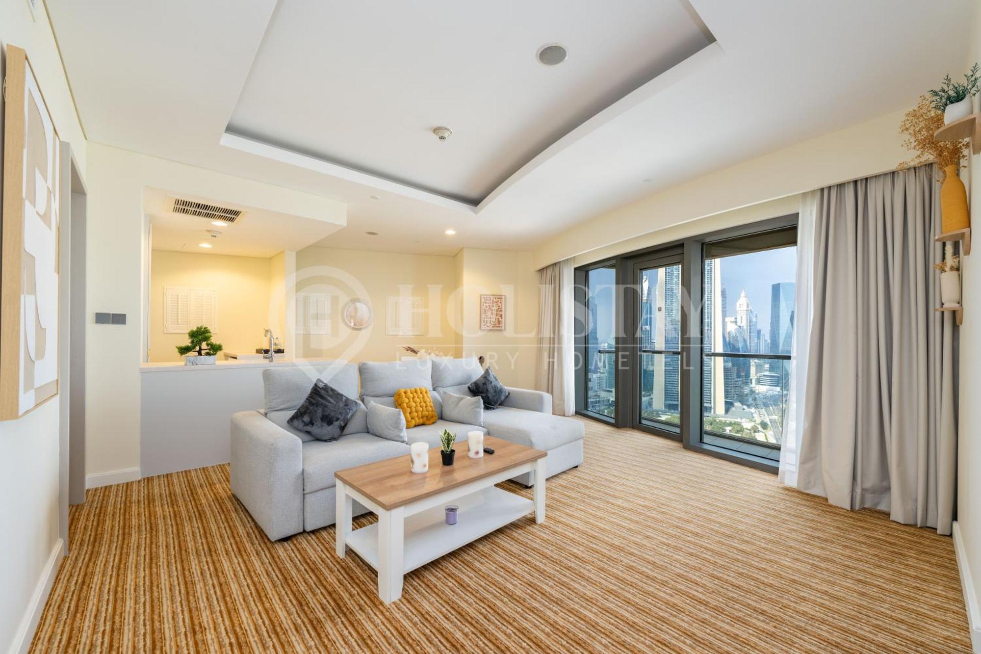 Holistay Luxury Homes - Burj Khalifa View - Direct Access Dubai Mall المظهر الخارجي الصورة